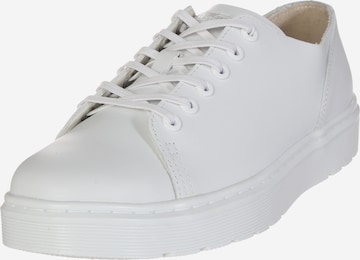 Sneaker bassa 'Dante - 6 Eye Shoe - Venice' di Dr. Martens in bianco: frontale