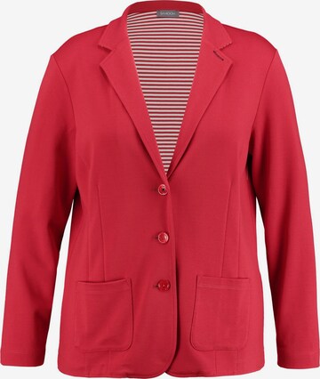 SAMOON Blazer in Red: front