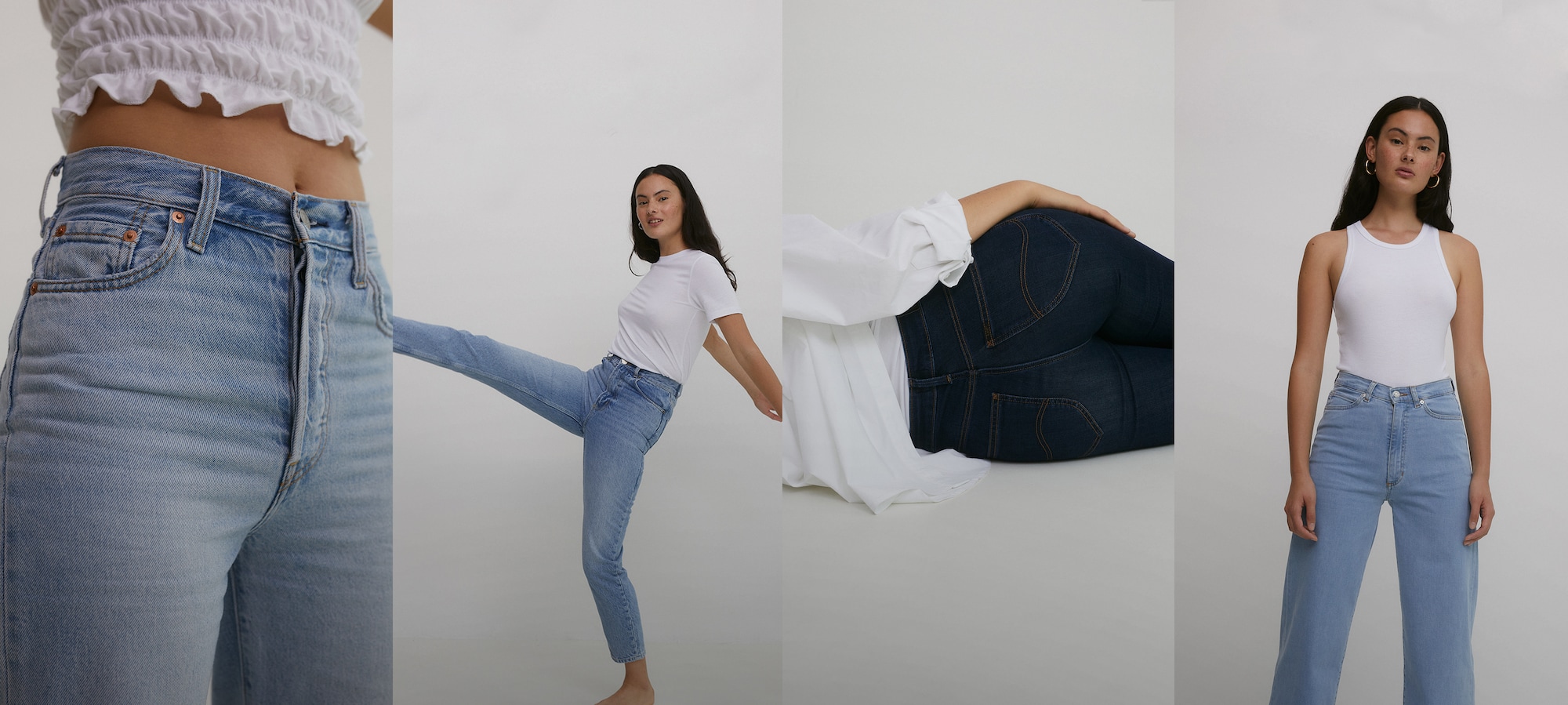 Vind jouw fit Jeans Guide