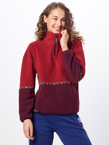 Iriedaily Sweatshirt 'Holina' in Red: front