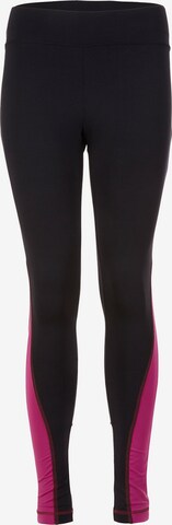 KAMAH Skinny Workout Pants 'roxy' in Black: front