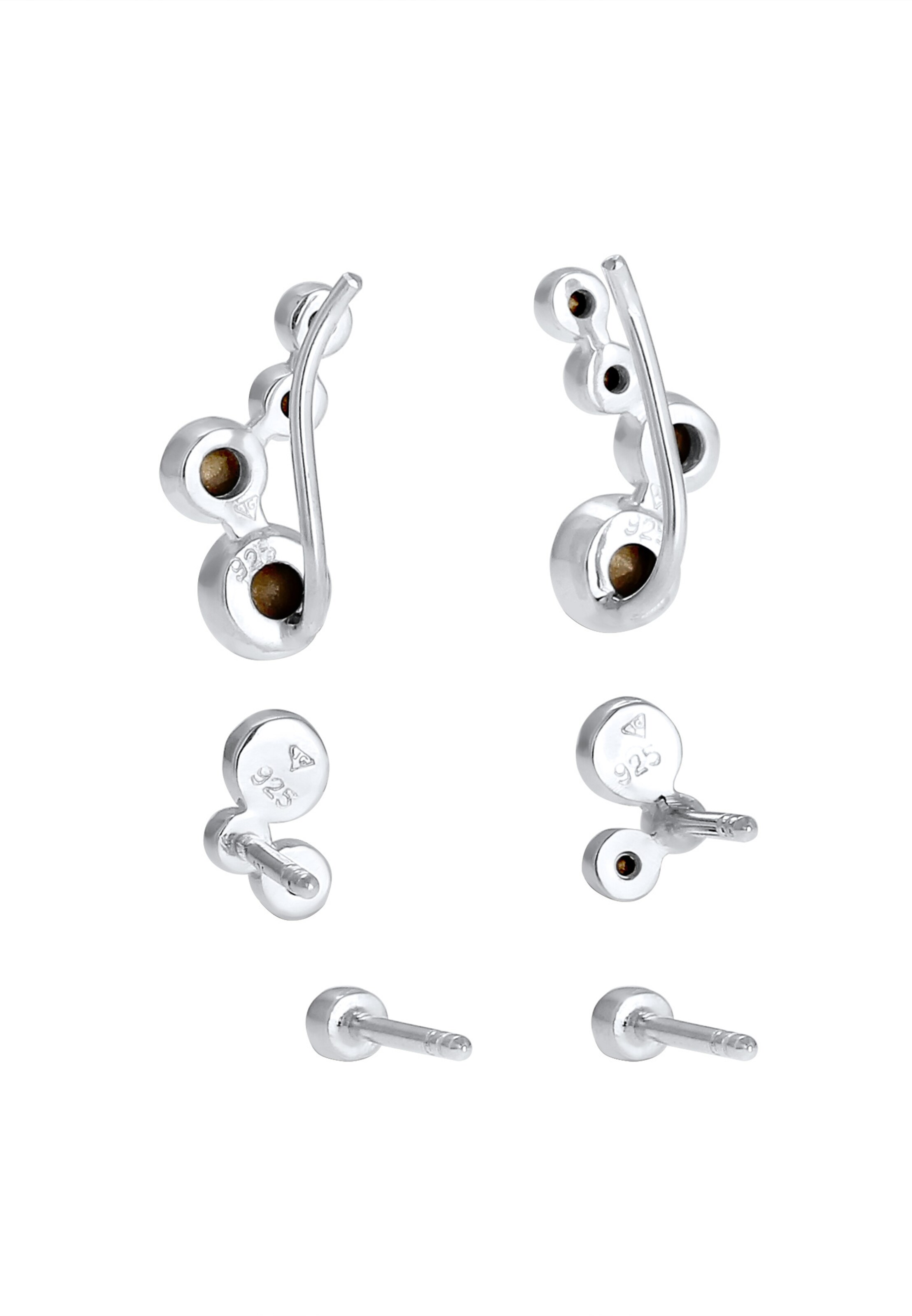 ELLI Oorbellen in Zilver