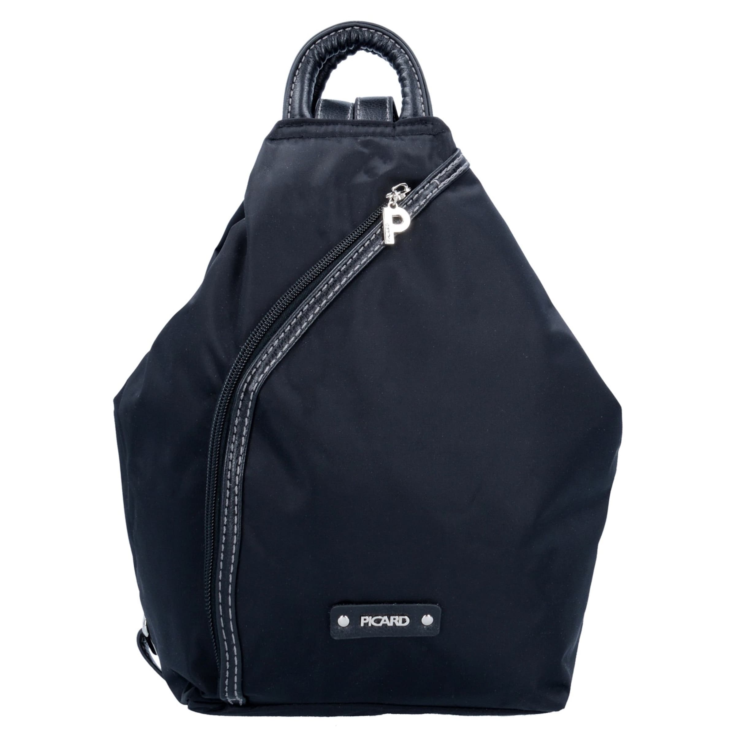 Picard Rugzak 'Sonja' in Zwart: voorkant
