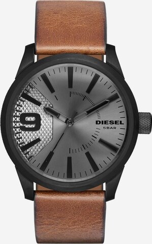 DIESEL - Reloj analógico en marrón: frente