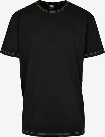 Coupe regular T-Shirt Urban Classics en noir : devant