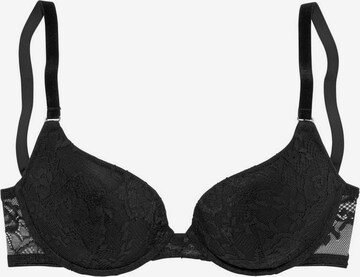 LASCANA Push-up BH in Schwarz