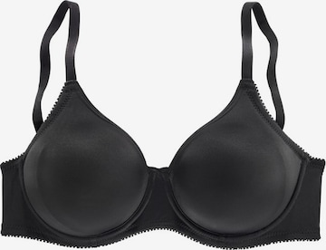 Invisible Soutien-gorge LASCANA en noir : devant