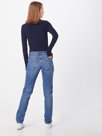 Coupe slim Jean s.Oliver en bleu : derrière