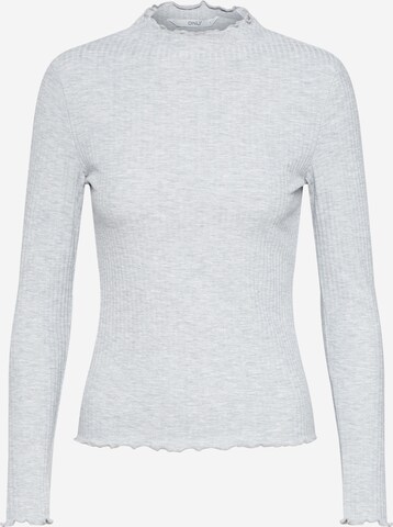 T-shirt 'EMMA' ONLY en gris : devant