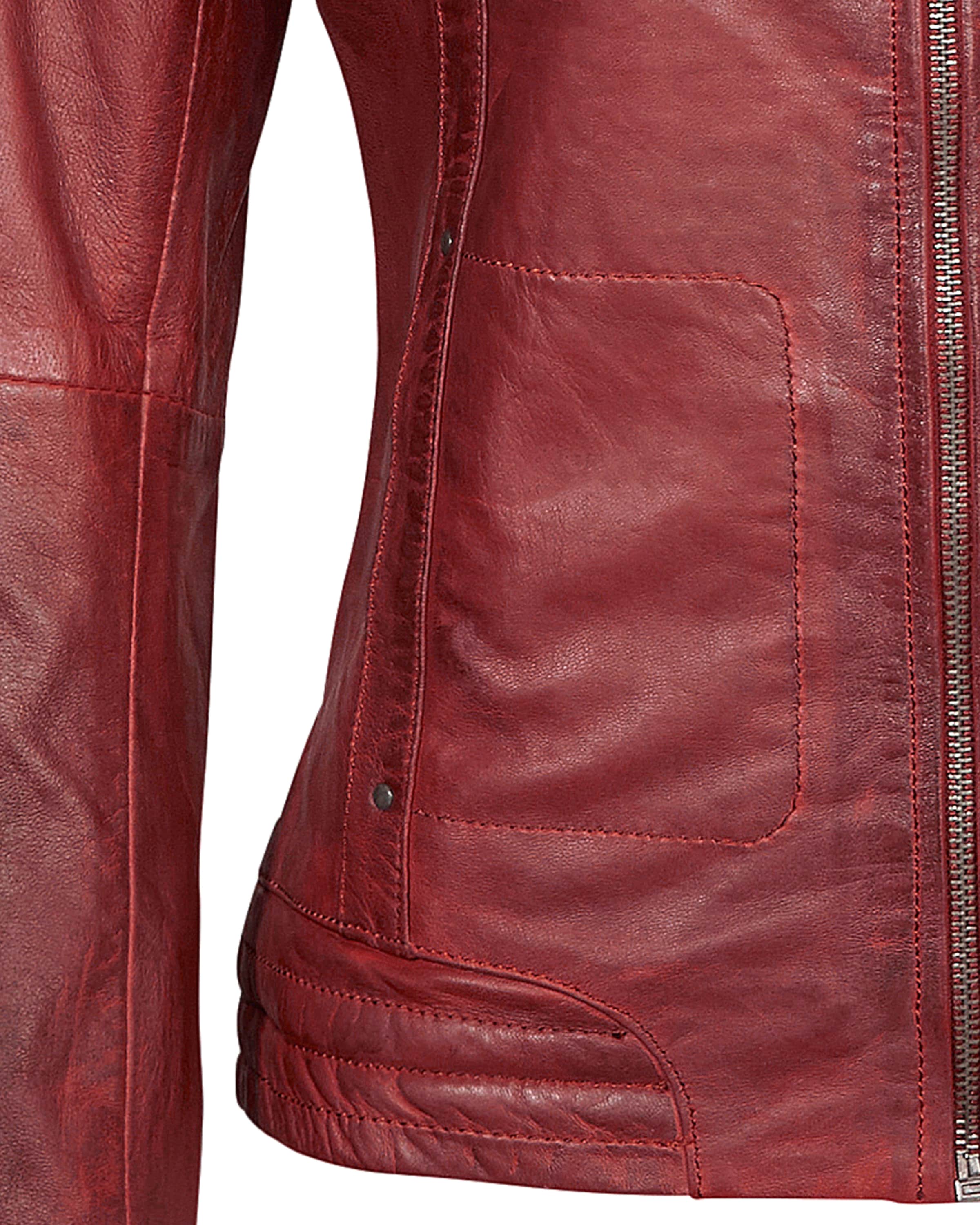 MUSTANG Between-Season Jacket 'Ryana' in Red