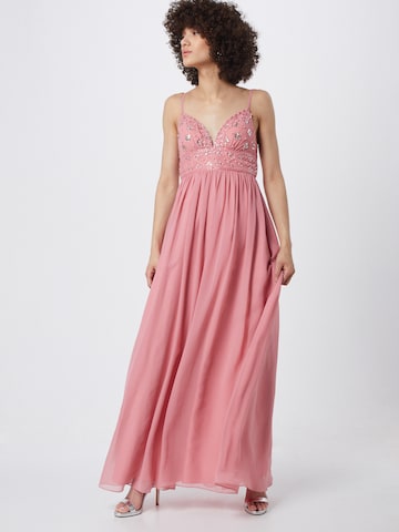 LaonaVečernja haljina - roza boja: prednji dio