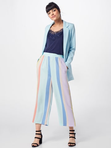 SOAKED IN LUXURY - Top 'CLARA' en azul