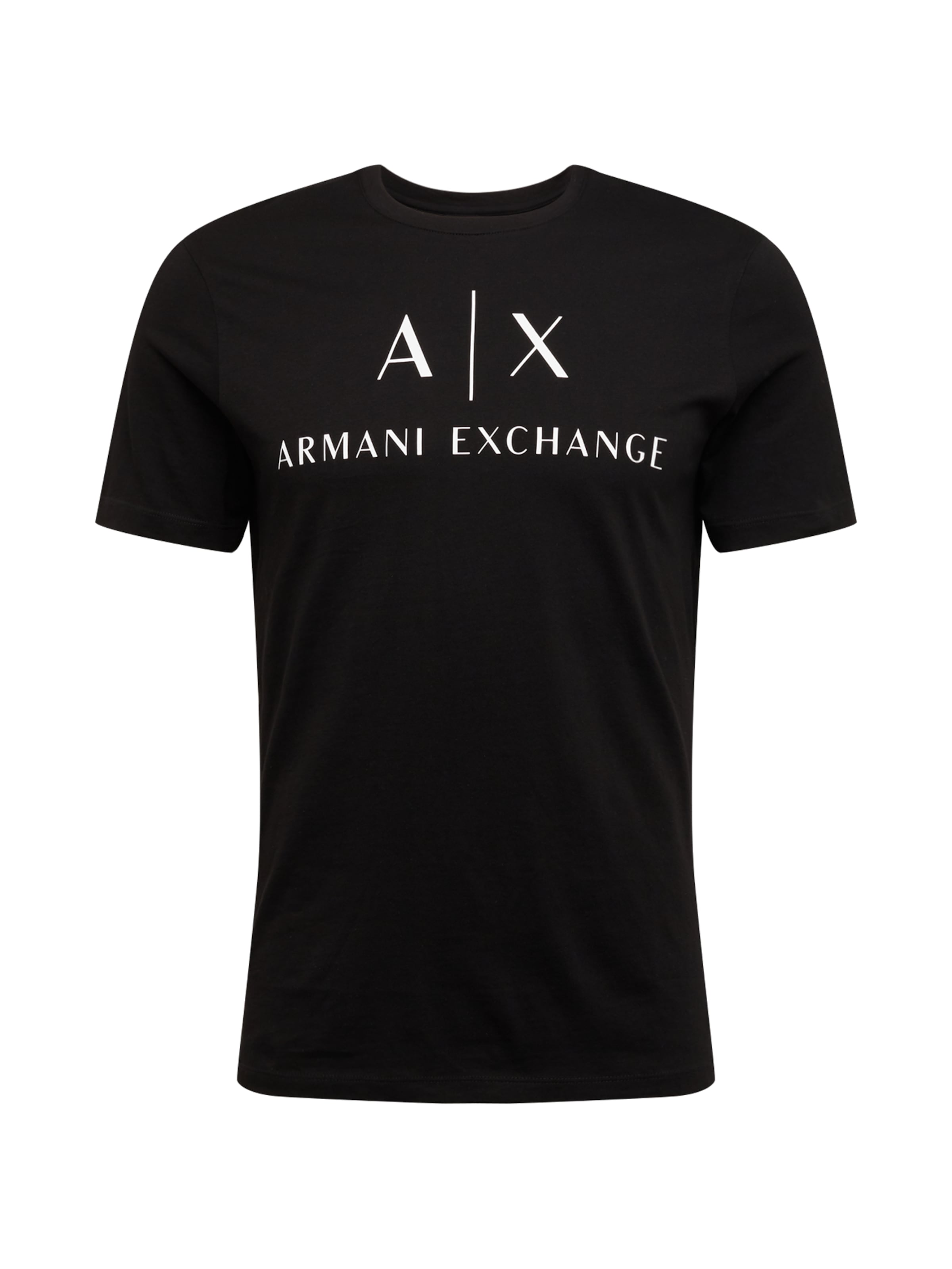 ARMANI EXCHANGE Póló '8NZTCJ' - fekete: elől