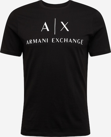 ARMANI EXCHANGE Shirt '8NZTCJ' in Black: front