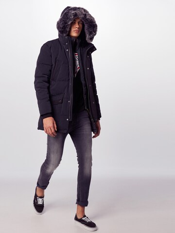 GUESS Parka in Schwarz