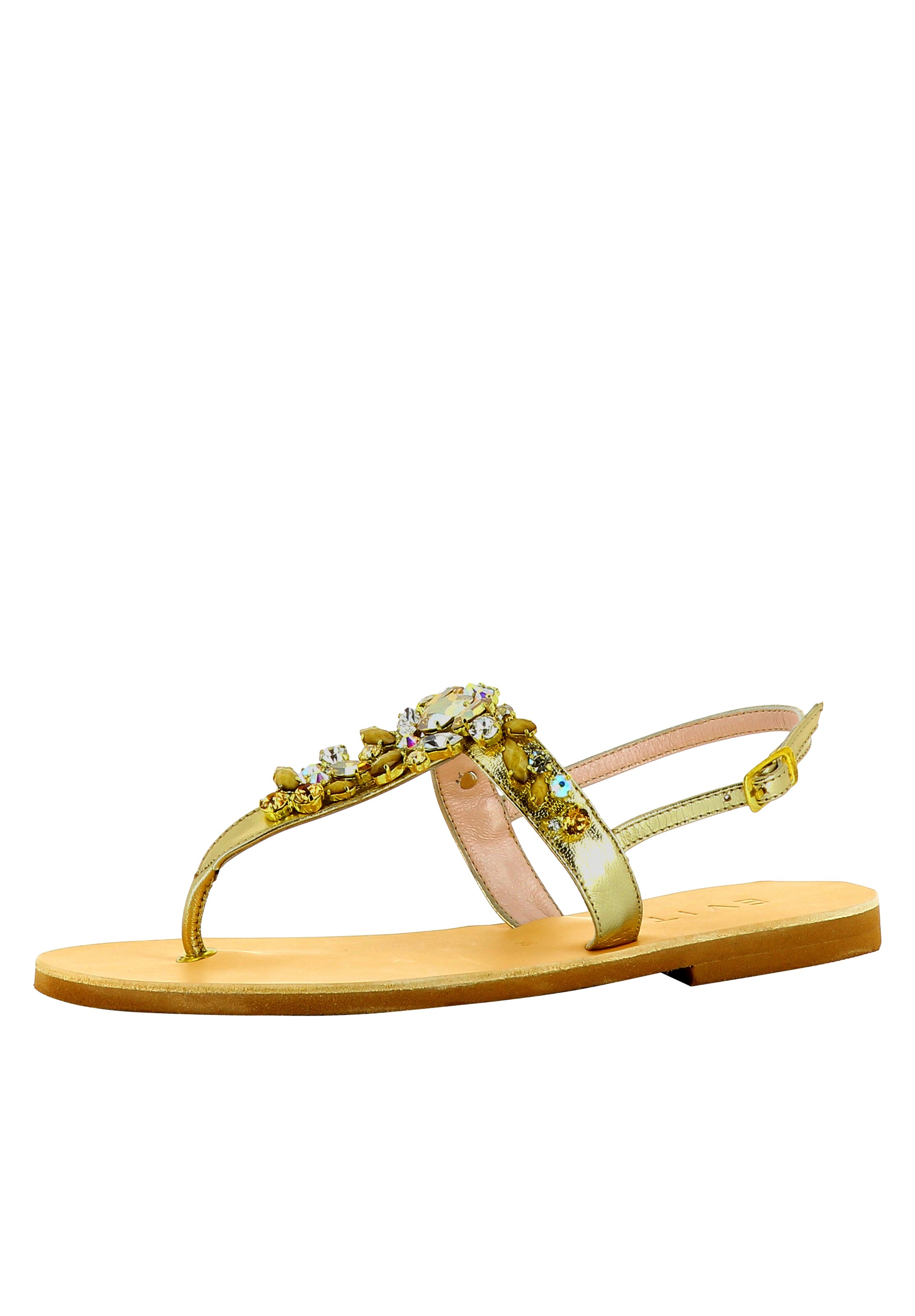 Séparateur d'orteils EVITA en or : devant