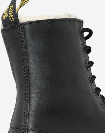 Dr. Martens Ankelstøvletter med snøring '1460 Serena - 8' i svart