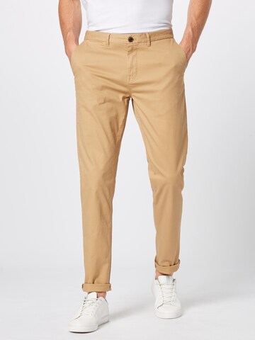 SCOTCH & SODA Normální Chino kalhoty 'Stuart' – béžová