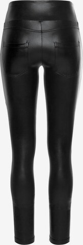 LASCANA Skinny Leggings i sort