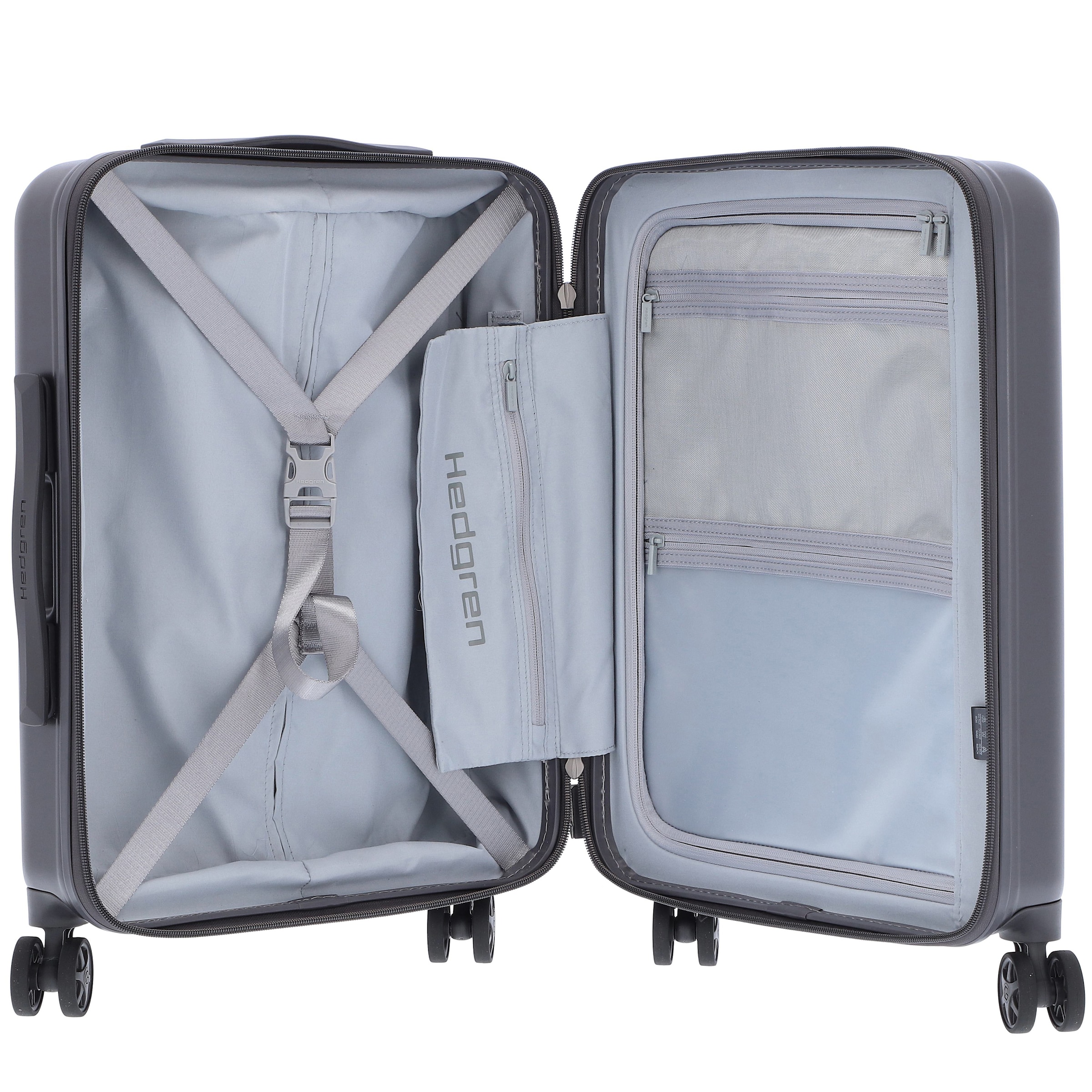 Hedgren Cart 'Edge Carve' in Grey