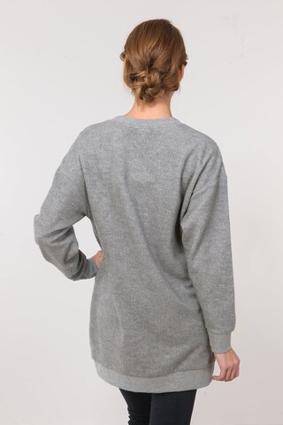 BENCH Sweatshirt 'Arrangement' in Grau