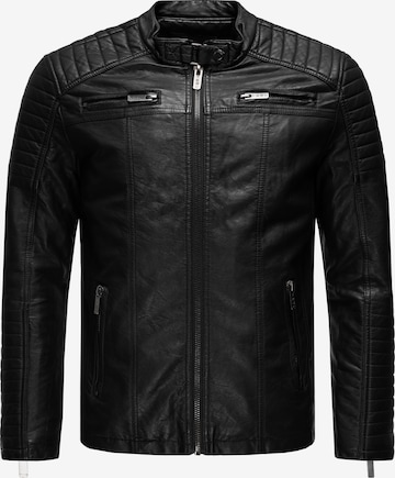 Redbridge Bikerjacke in Schwarz: predná strana