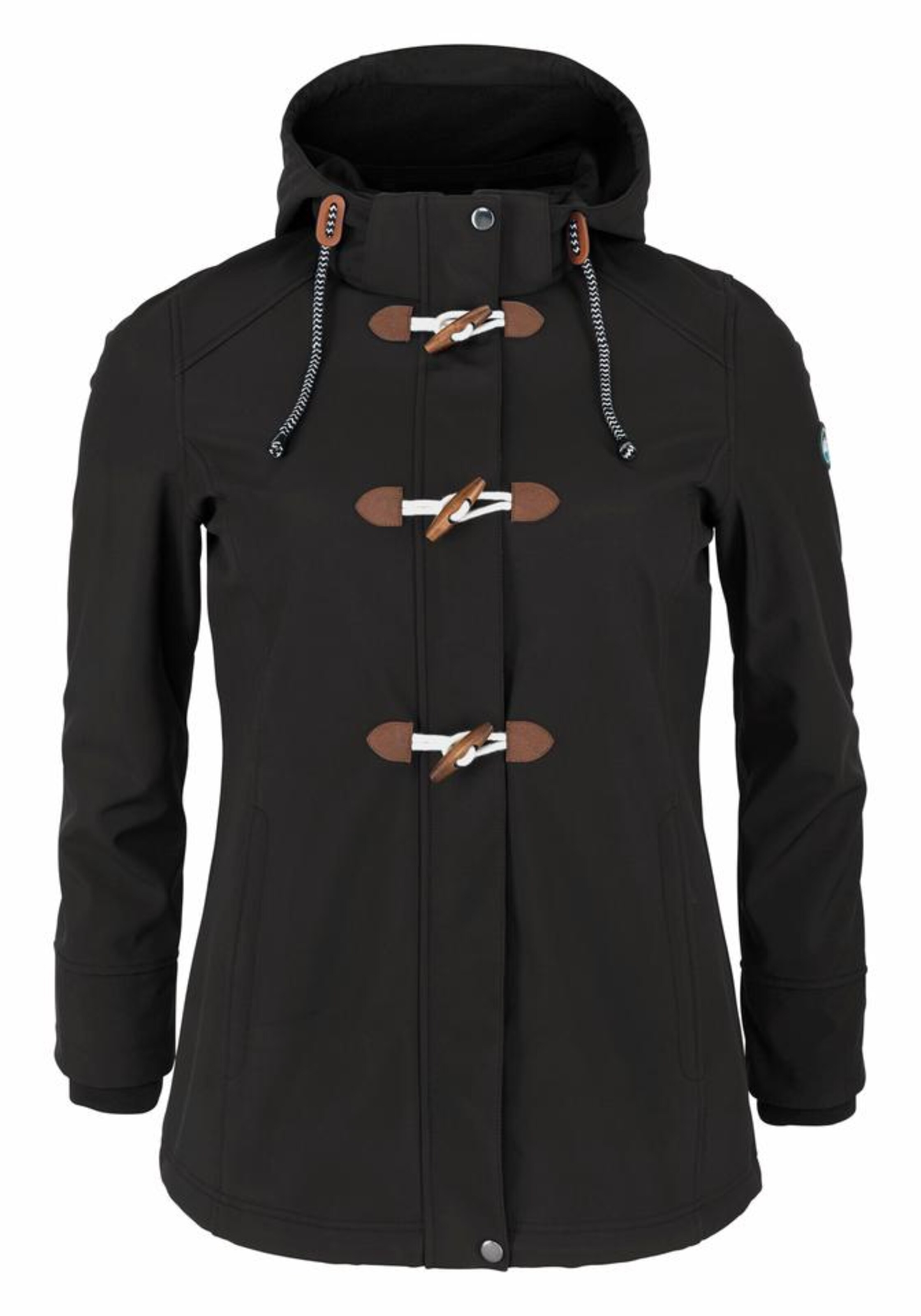 POLARINO - Softshelljacke in schwarz