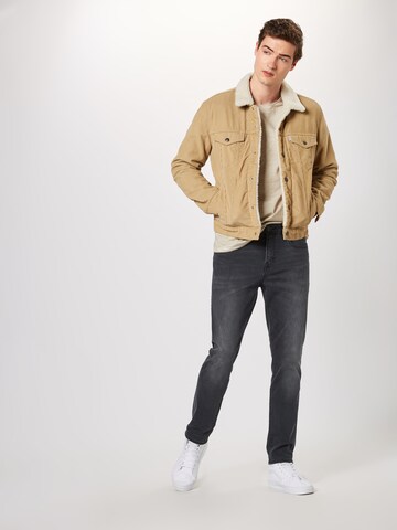 Coupe slim Jean 'Tyler' Superdry en noir