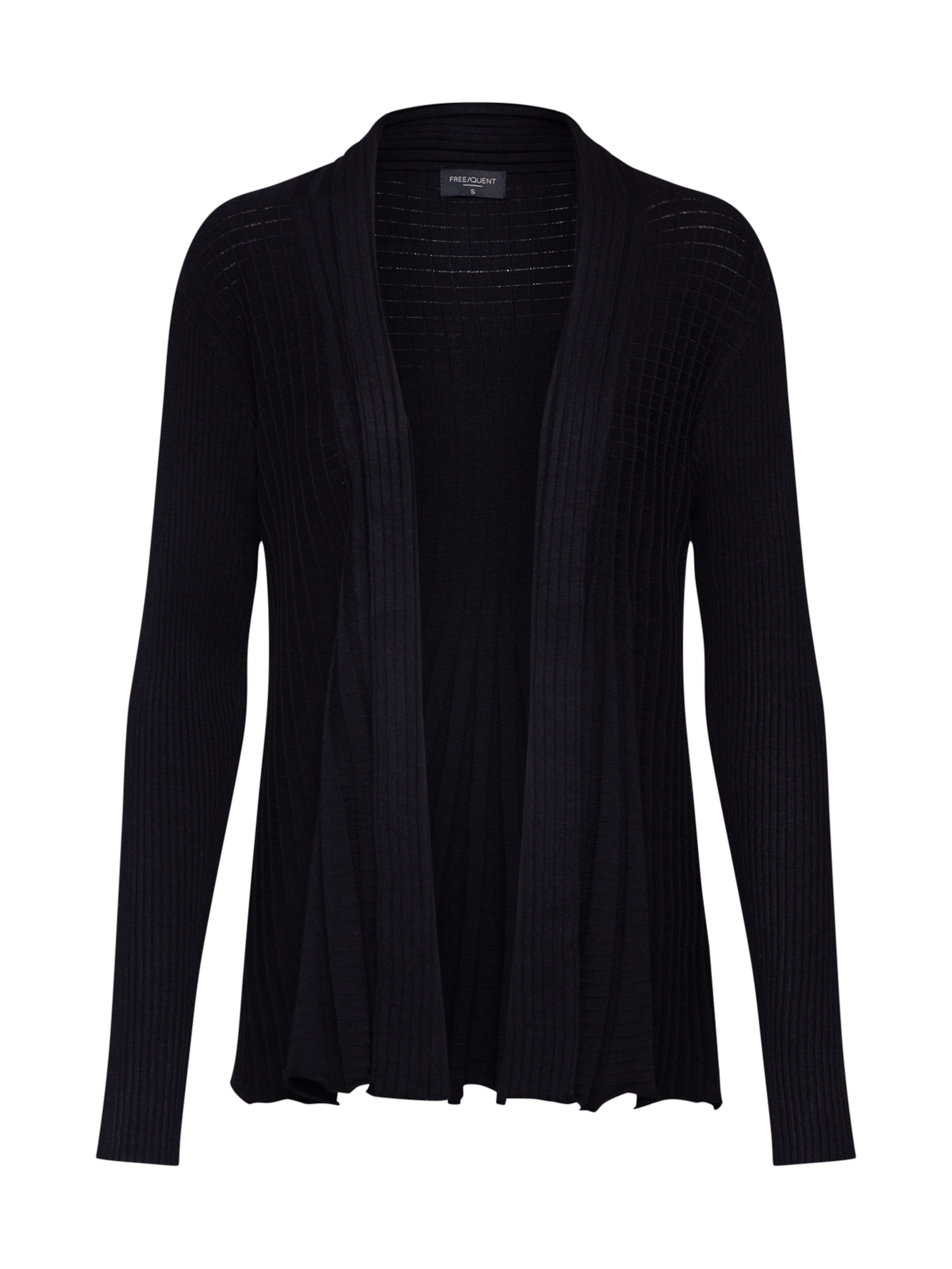 Freequent Cardigan 'CLAUDISSE' i sort: forside