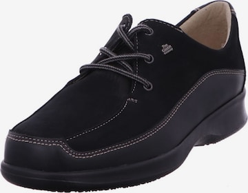 Finn Comfort Lace-Up Shoes in Black: front