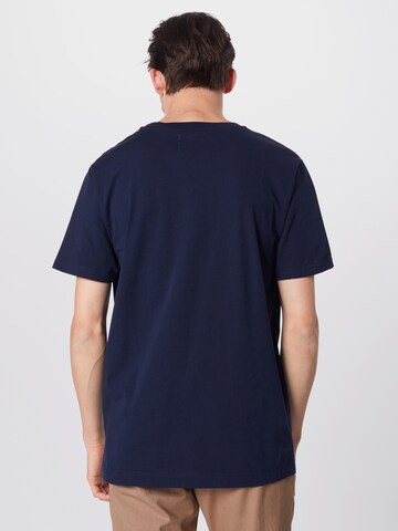 WOOD WOOD Shirt in Blue: back