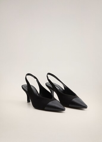 MANGOCipele s potpeticom i otvorenom petom 'Spring' - crna boja