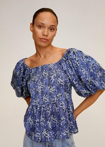 MANGO Bluse 'Sky' i blå