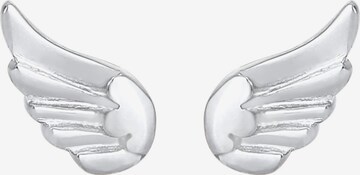 ELLI Earrings 'Flügel' in Silver: front