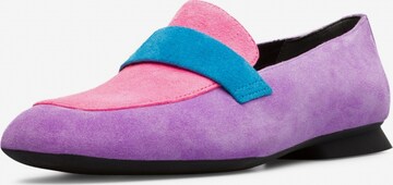 CAMPER Classic Flats 'Twins' in Purple: front