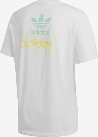 Coupe regular T-Shirt ADIDAS ORIGINALS en blanc : devant