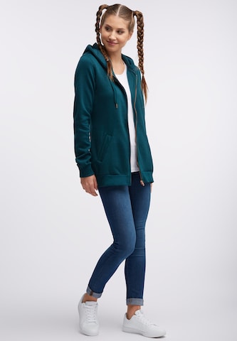 MYMO Zip-Up Hoodie in Green