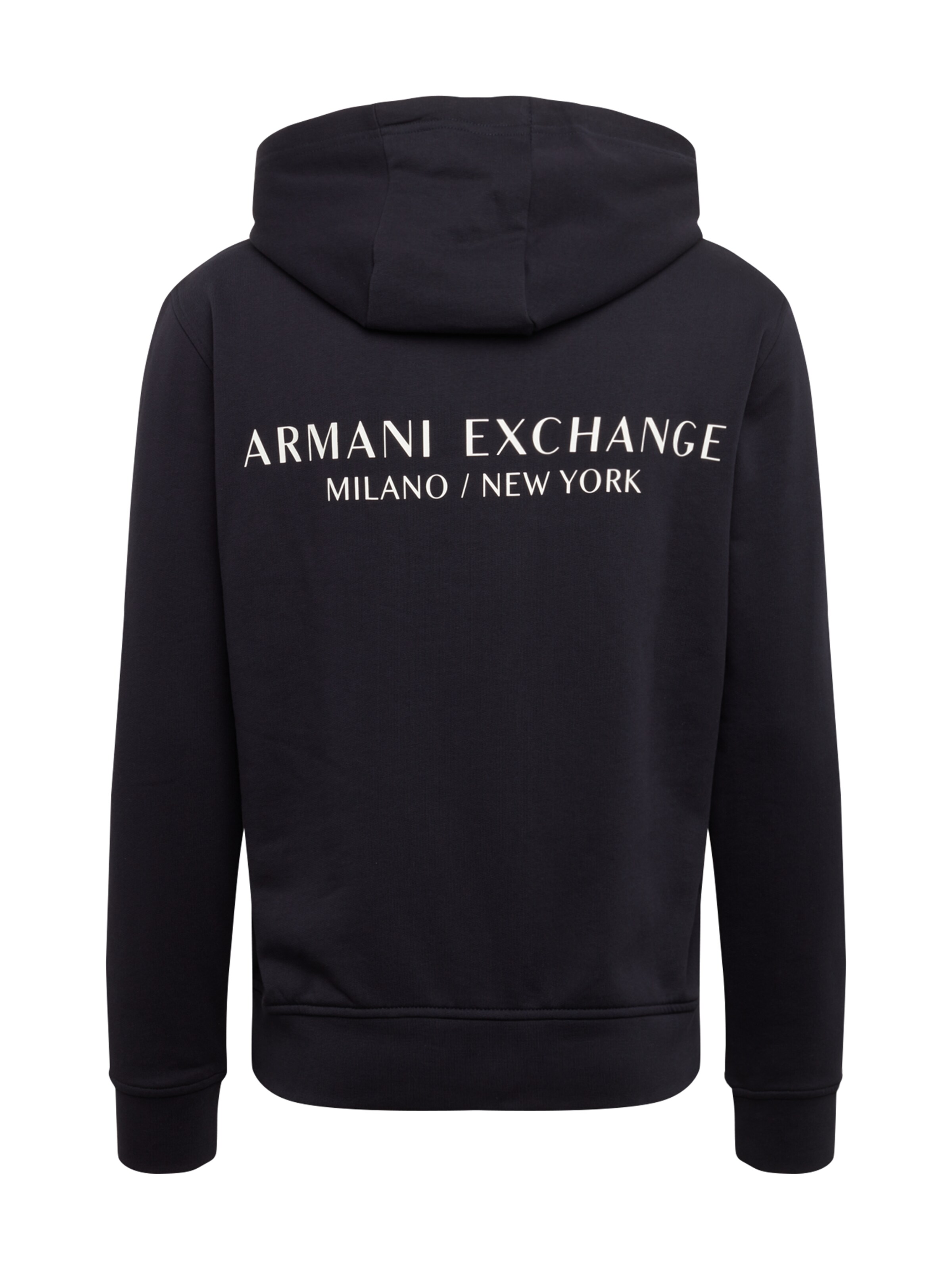 Regular fit Felpa di ARMANI EXCHANGE in blu