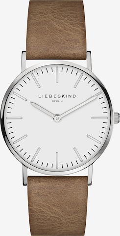 Liebeskind Berlin Analog Watch 'New Case, LT-0083-LQ' in Brown: front