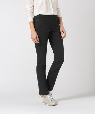 BRAX Regular Jeans 'Pamina' in Zwart: voorkant