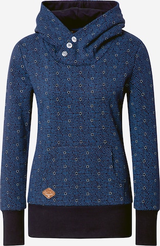 Ragwear Sweatshirt 'Chelsea' in Blauw: voorkant