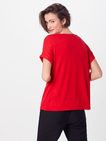 ONLY T-shirt 'Moster' i röd: baksida