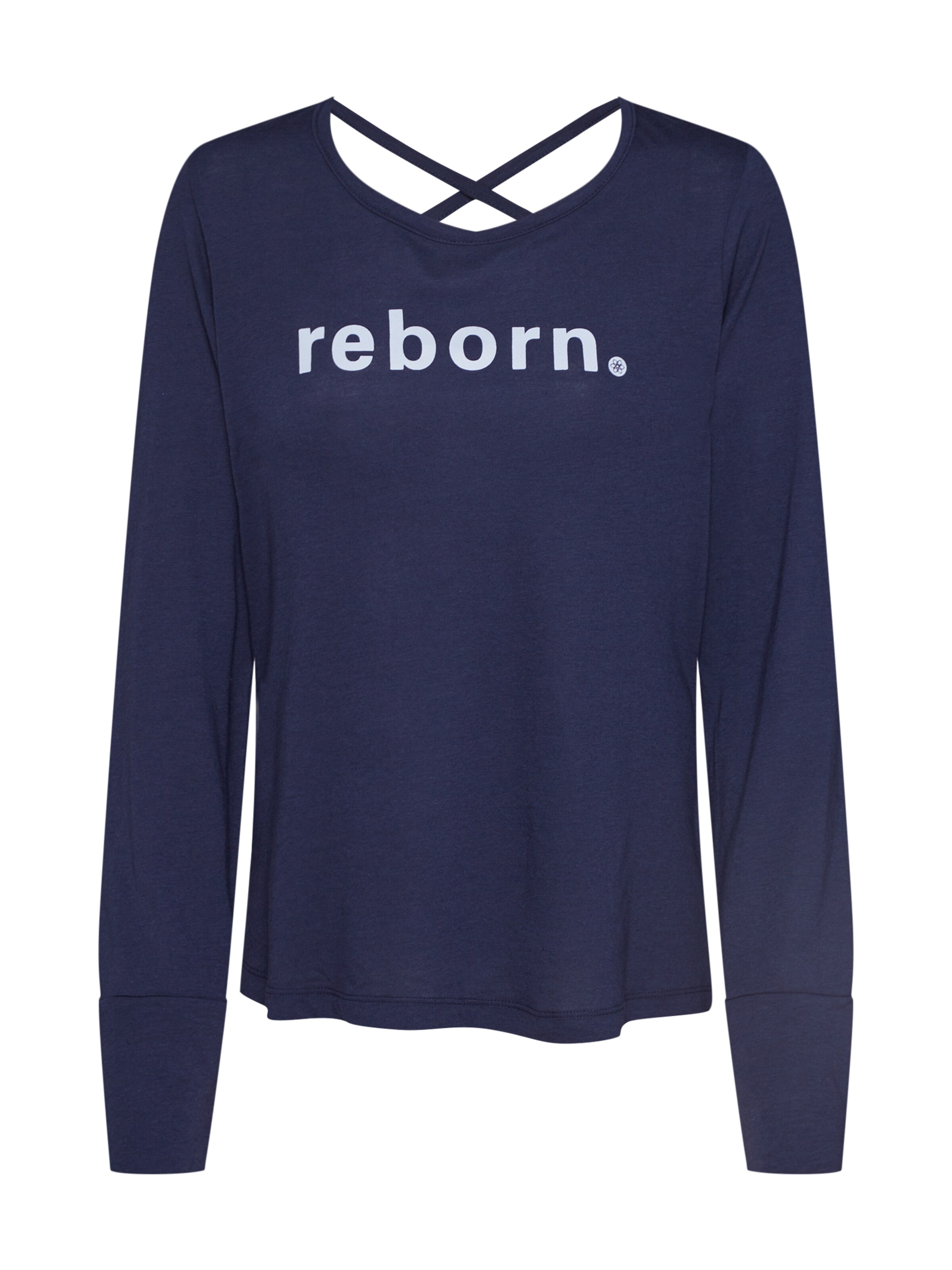 Divine Flower - Functioneel shirt in de kleur Donkerblauw