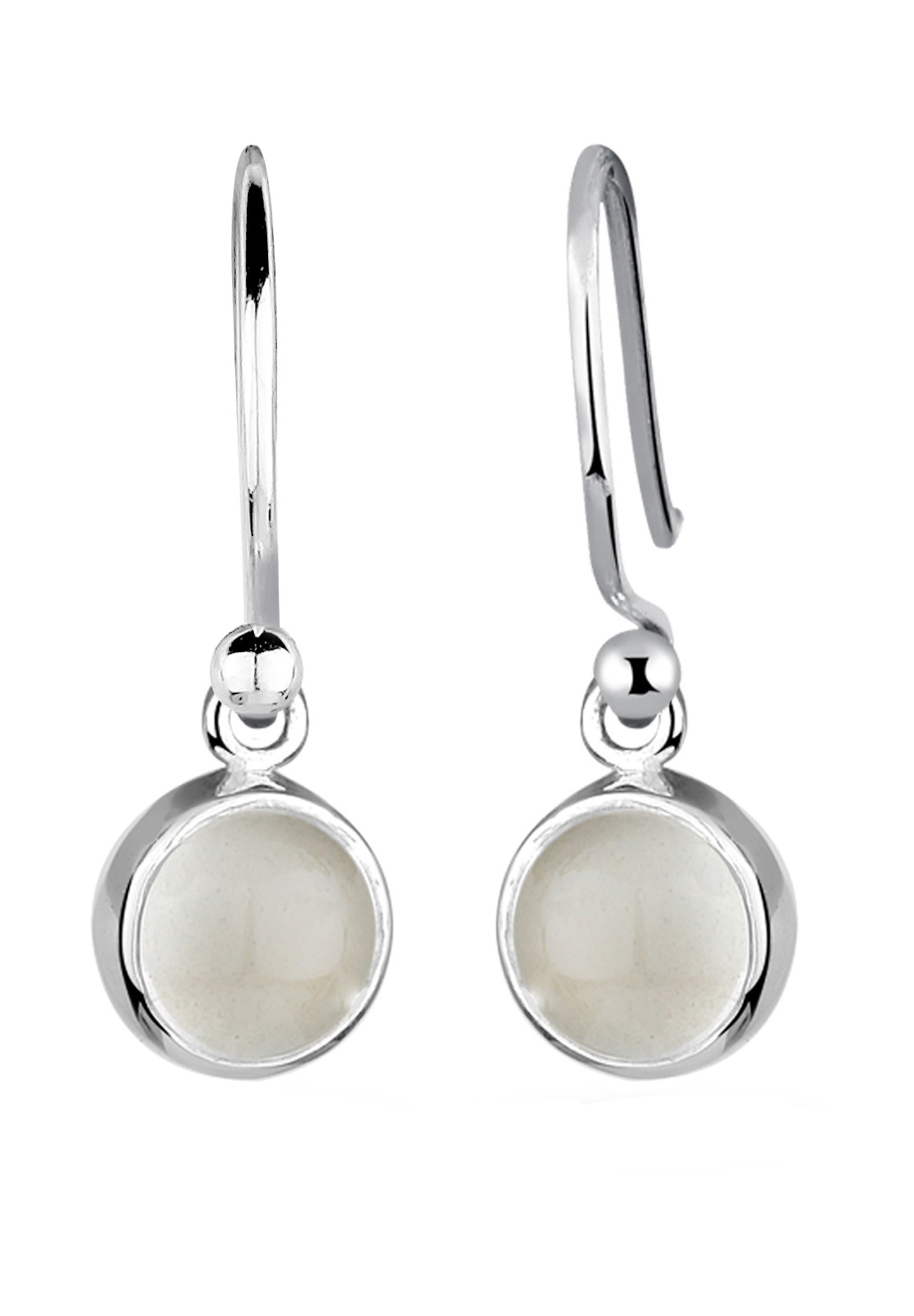 Boucles d'oreilles ELLI en argent : devant