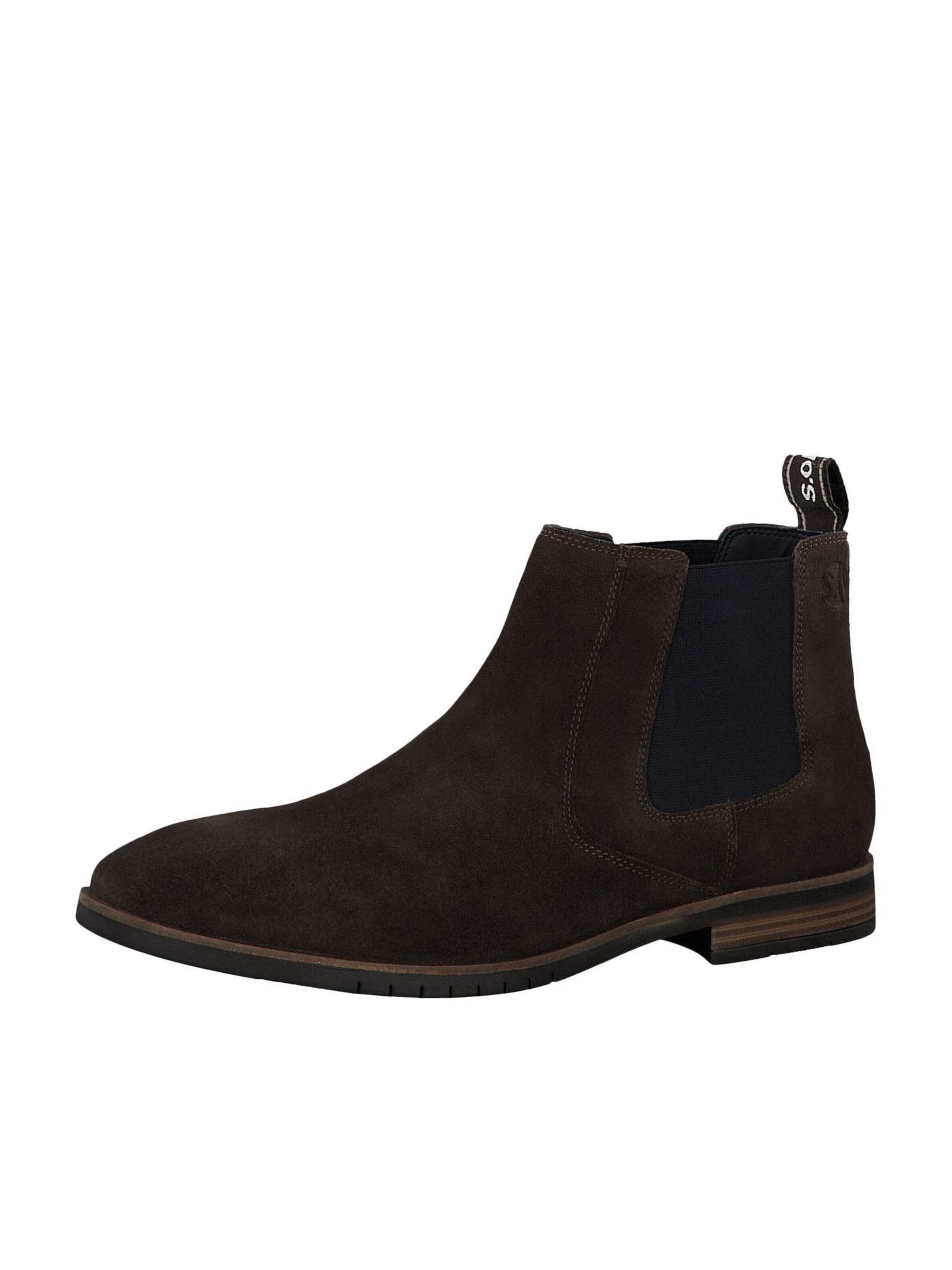 s.Oliver - Chelsea boots in de kleur Kastanjebruin