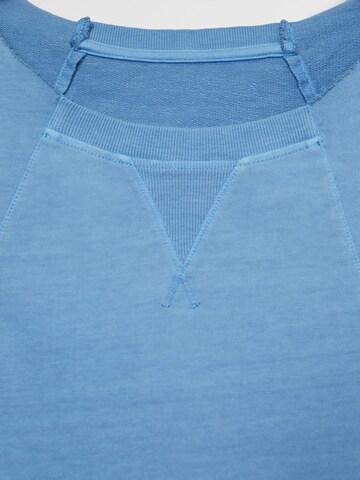 Sweat-shirt MANGO en bleu