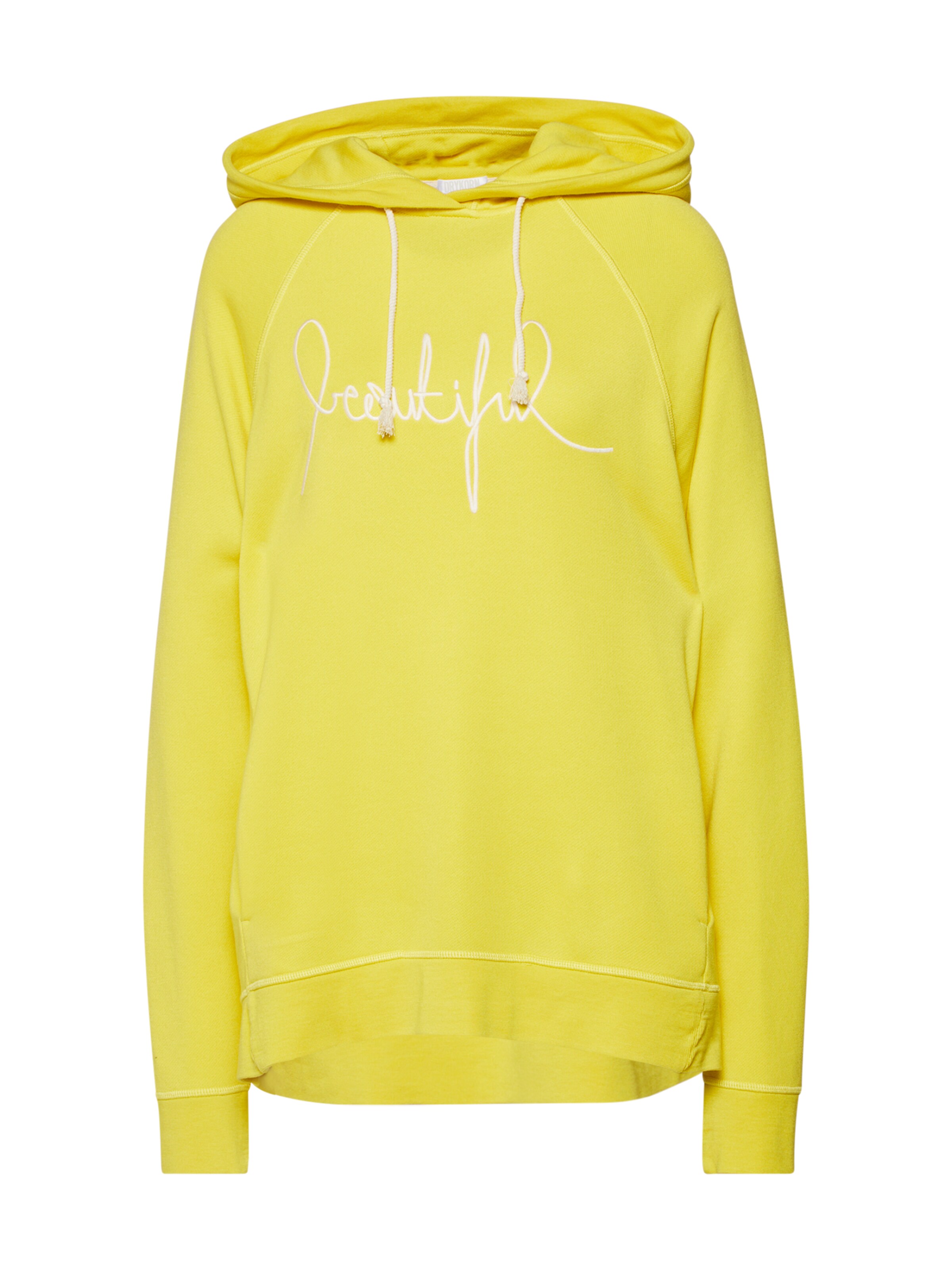 DRYKORN - Sweatshirt 'PAMINA_P4' in de kleur Geel