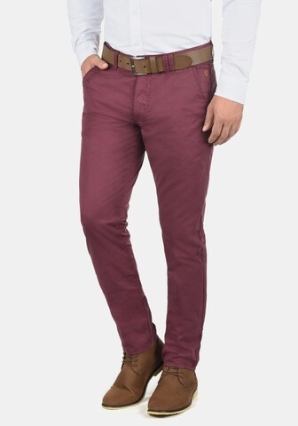 BLEND Regular Chino Pants 'Tromp' in Red: front