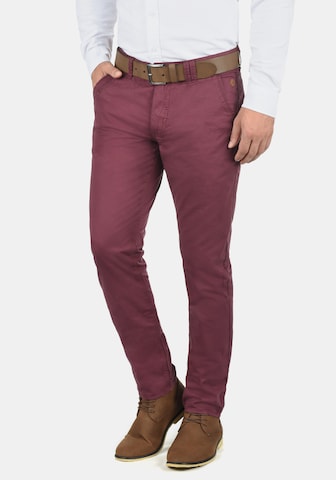 BLEND Regular Chino Pants 'Tromp' in Red: front