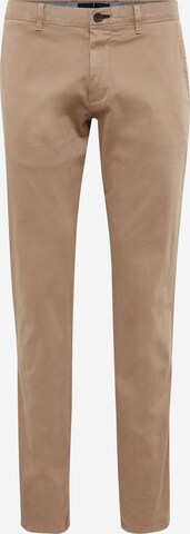 Regular Pantalon chino 'Matthew' JOOP! en marron : devant